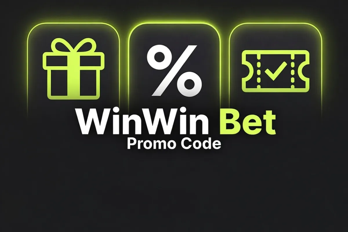 WinWin Bet promo code with gift and discount icons
