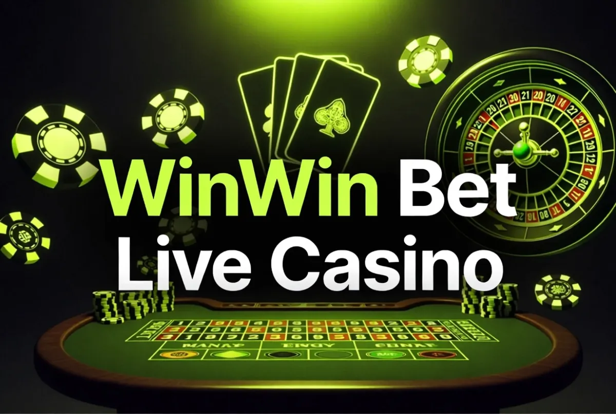 WinWin Bet live casino with roulette and cards
