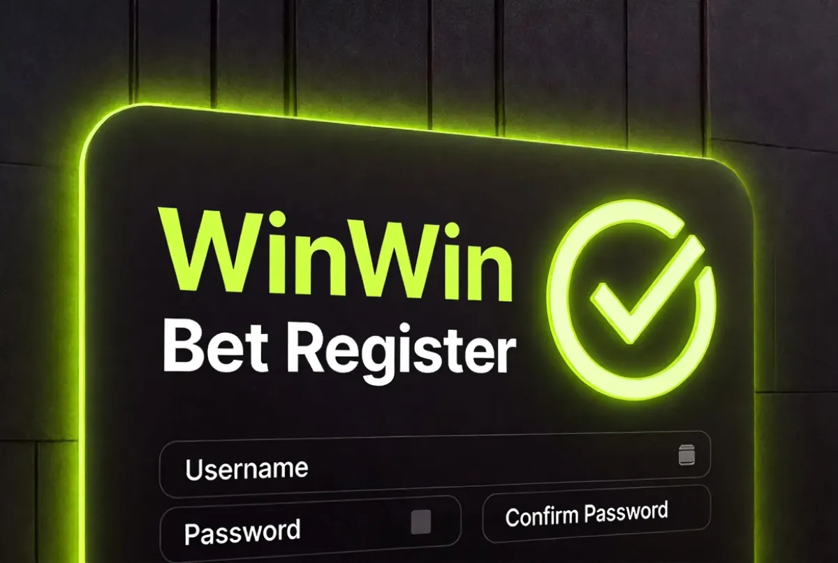 WinWin Bet register with verification