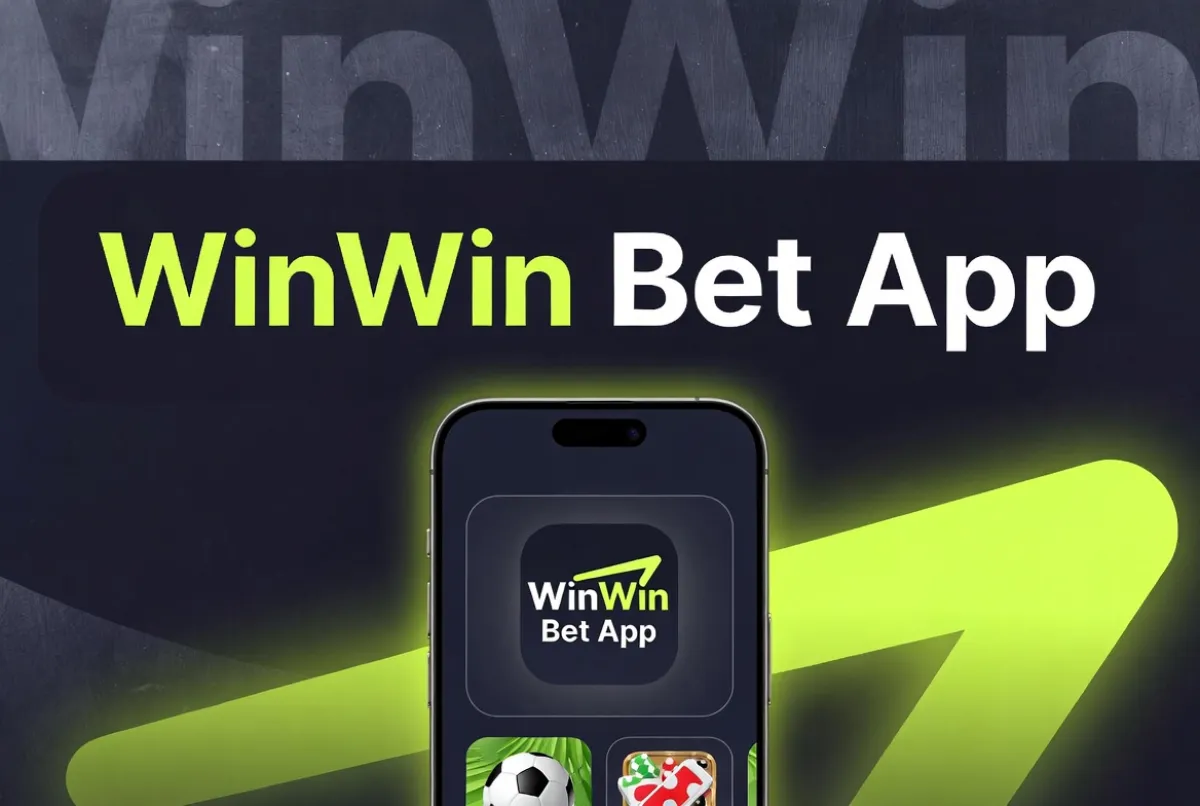 WinWin Bet mobile app on smartphone